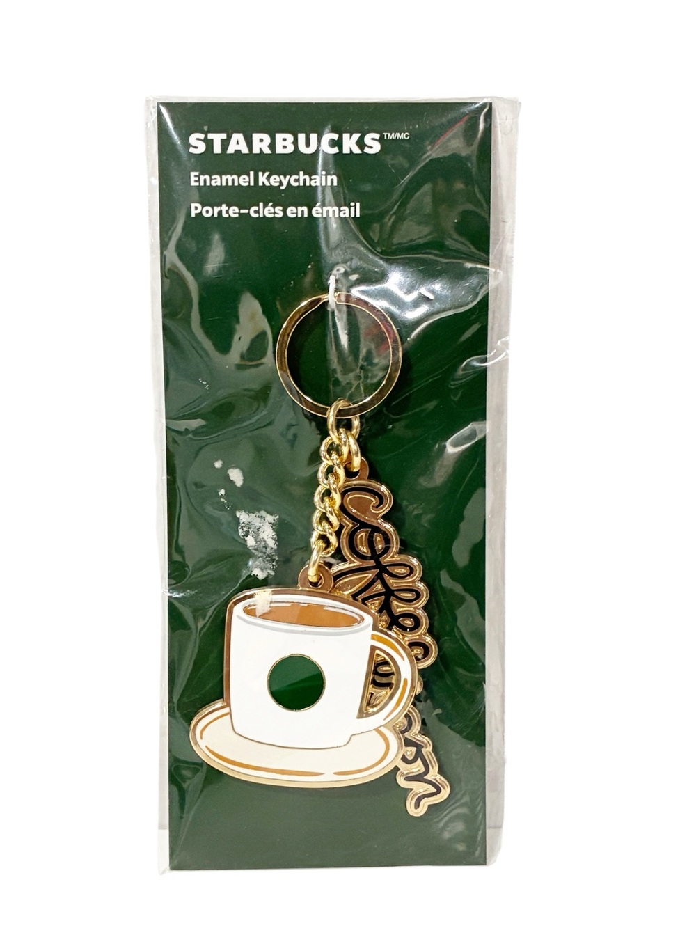 Starbucks COFFEE PERSON & CUP Keychain Bag Charm Enamel 2025 Christmas Release